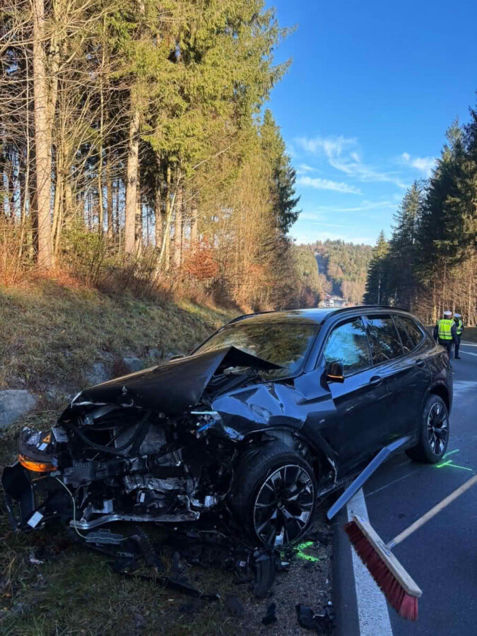 Verkehrsunfall fordert ein Menschenleben in Schamberg/Frauental