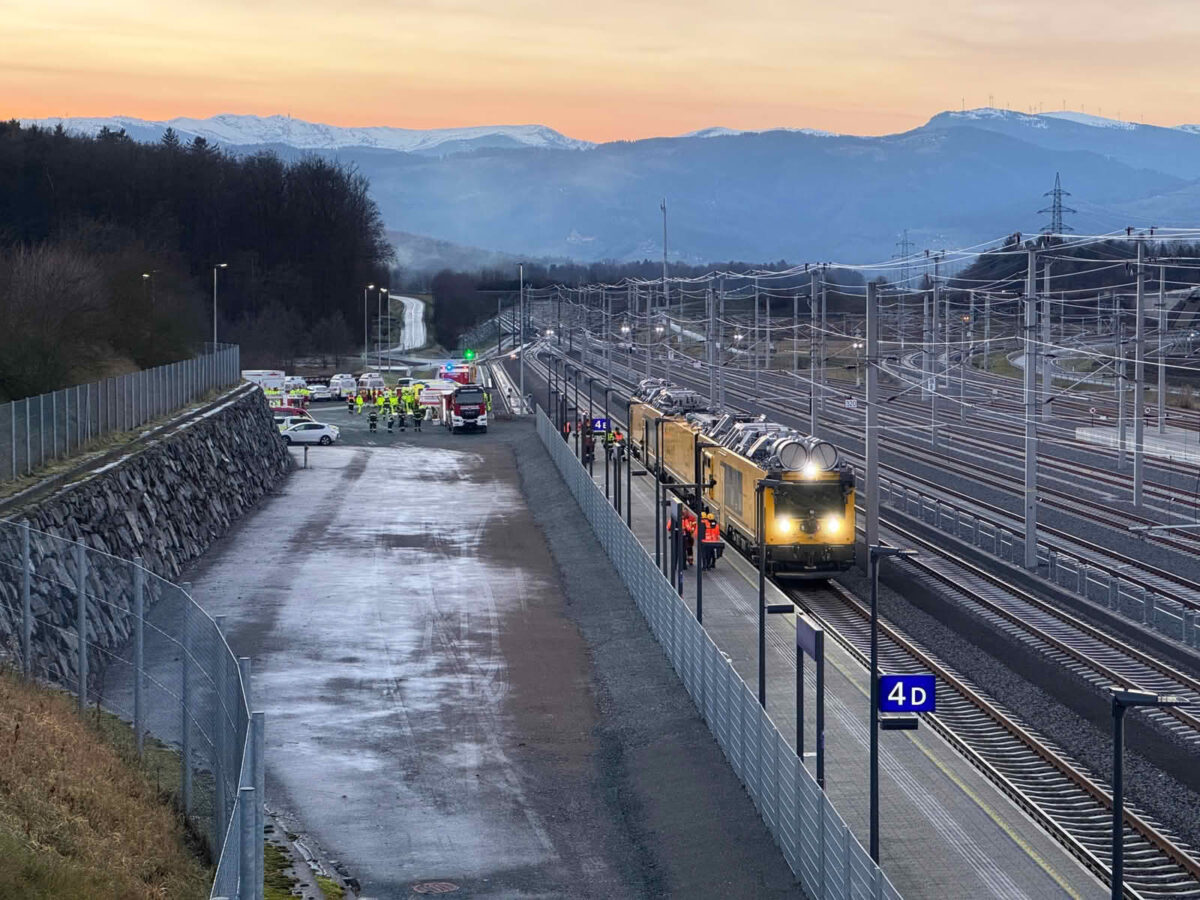 Brandalarm im Koralmtunnel