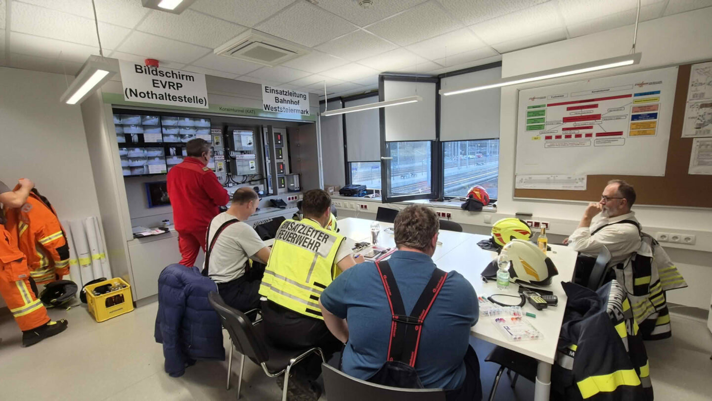 Brandalarm im Koralmtunnel