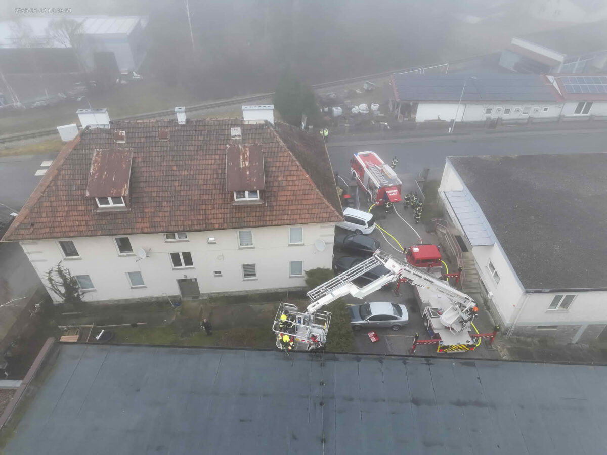 Brand in Textilverarbeitender Firma