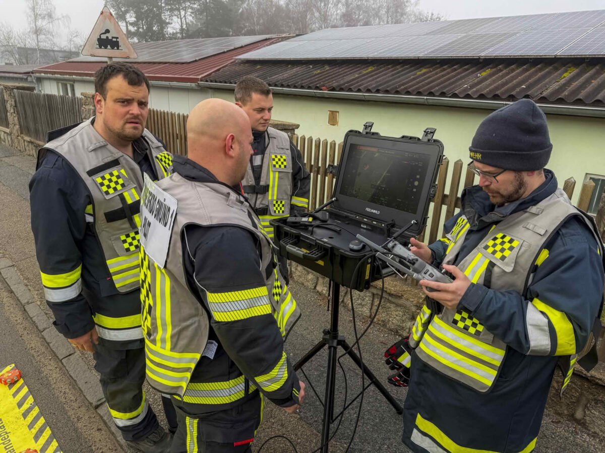 Brand in Textilverarbeitender Firma