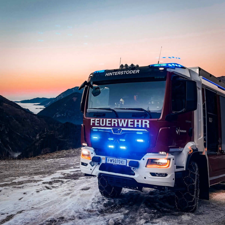 Verkehrsunfall auf der Höss-Bergstraße