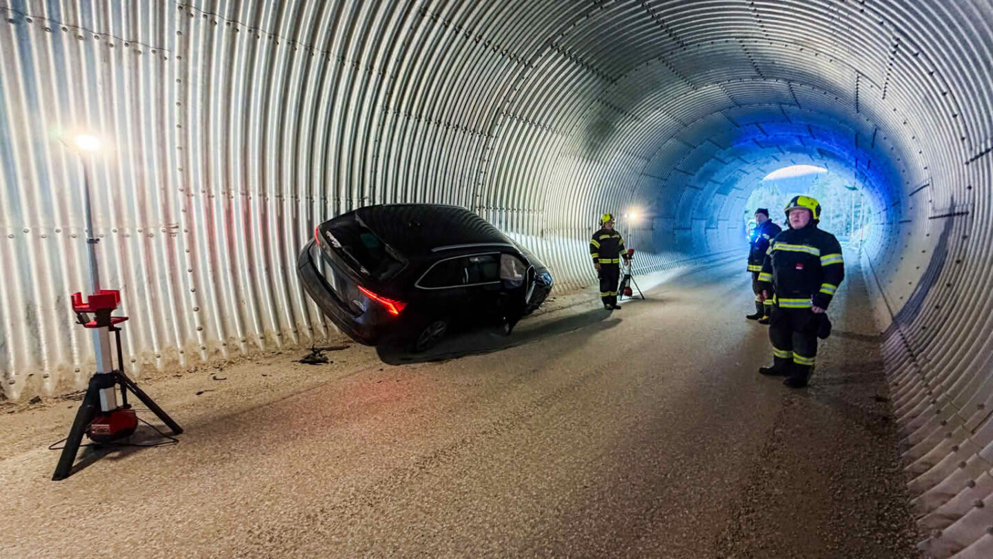Verkehrsunfall auf der Höss-Bergstraße