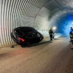 FF Hinterstoder: Verkehrsunfall auf der Höss-Bergstraße