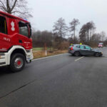 FF Krumbach: Verkehrsunfall auf der B55