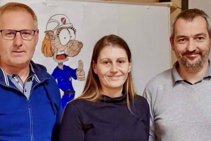 BFKDO Baden: Feuerwehrgeschichte schreibt Nadine Tomsich