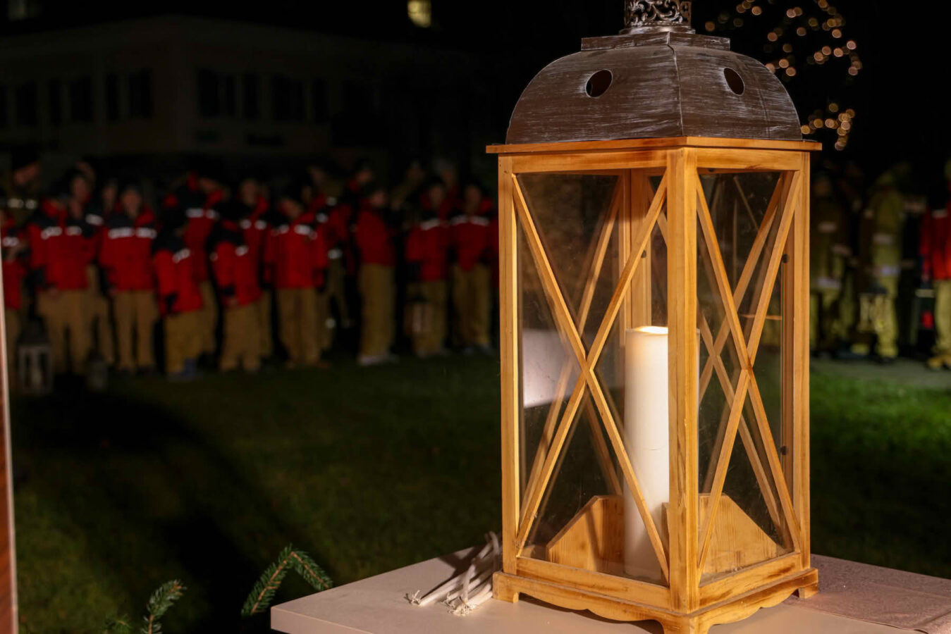 Friedenslichtübergabe