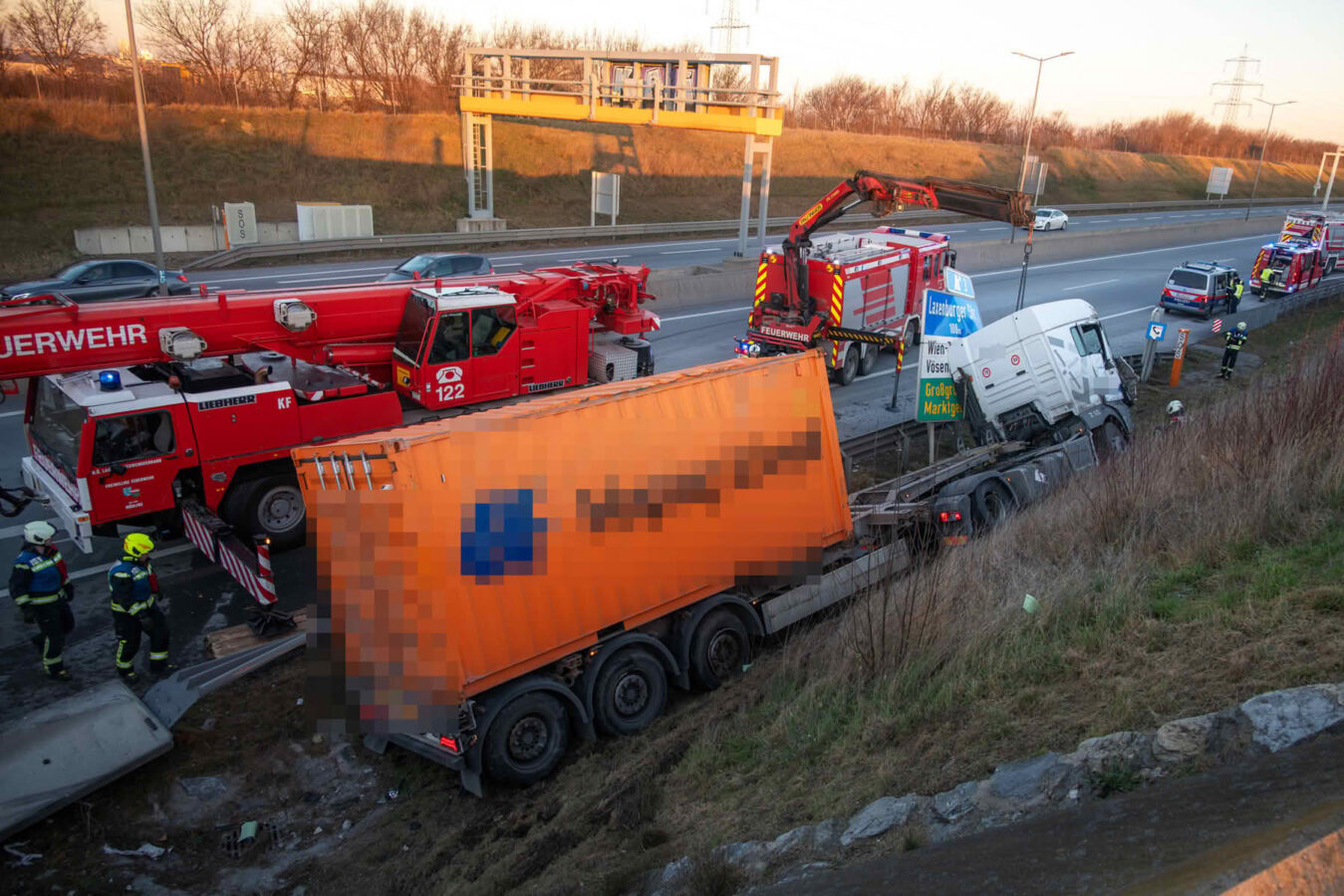 Schwerer Verkehrsunfall auf der S1
