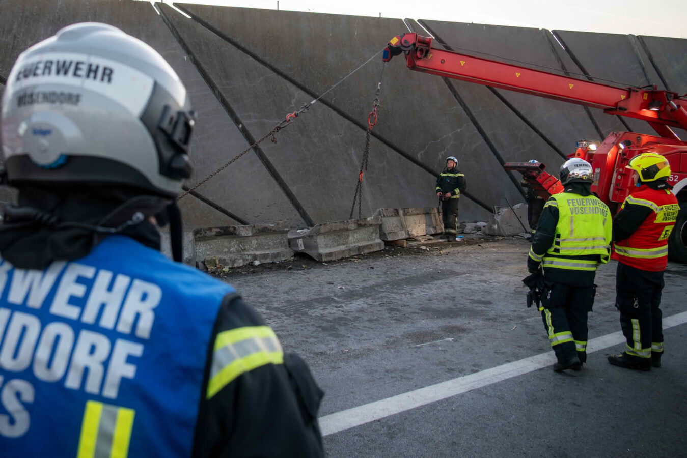 Schwerer Verkehrsunfall auf der S1