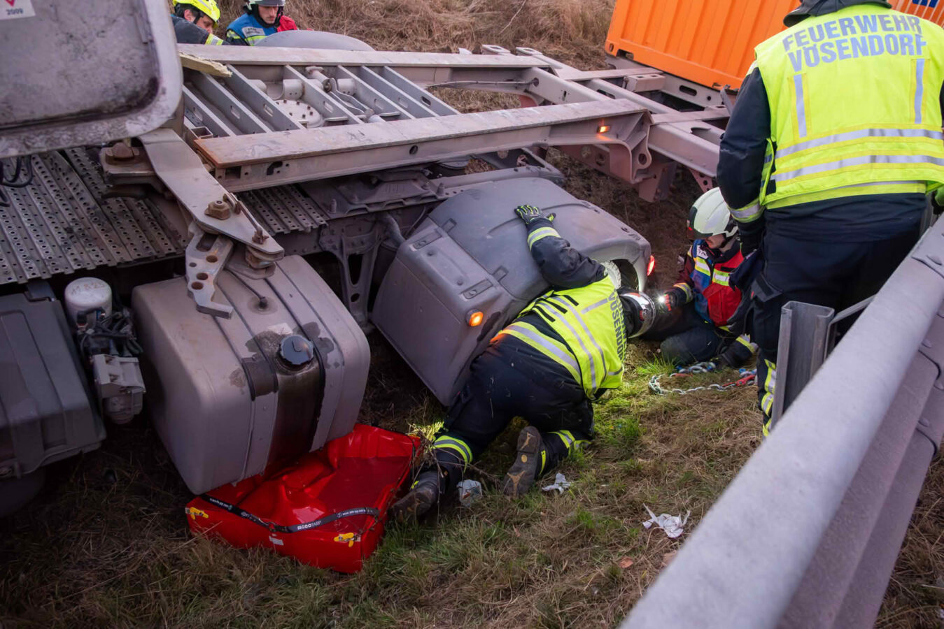 Schwerer Verkehrsunfall auf der S1