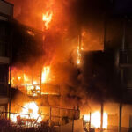 BFV Schwaz: Großbrand einer Wohnanlage in Schwaz