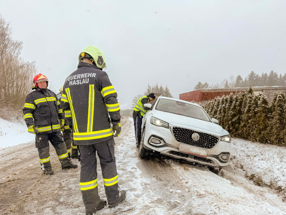 Glimpflicher Ausgang nach Alarmierung „Personenrettung“
