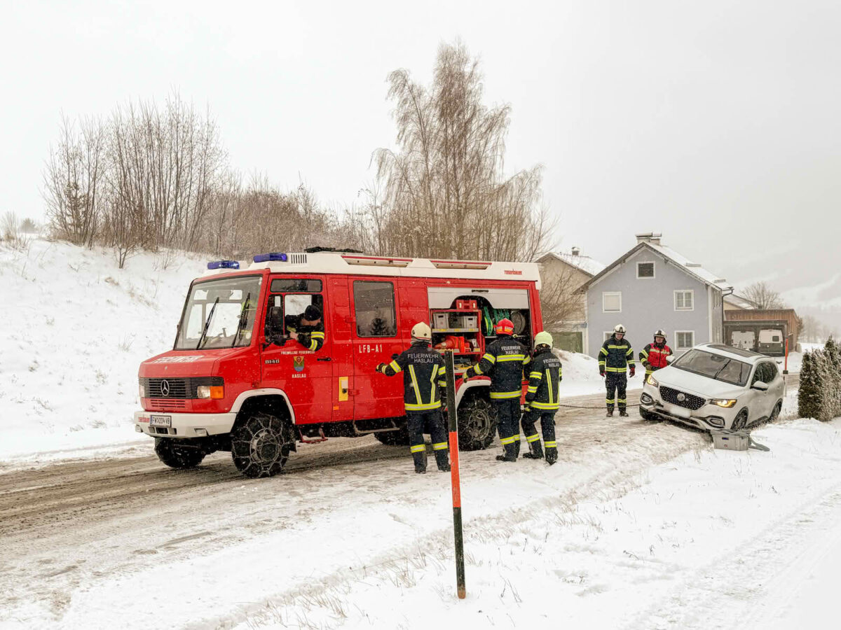 Glimpflicher Ausgang nach Alarmierung „Personenrettung“