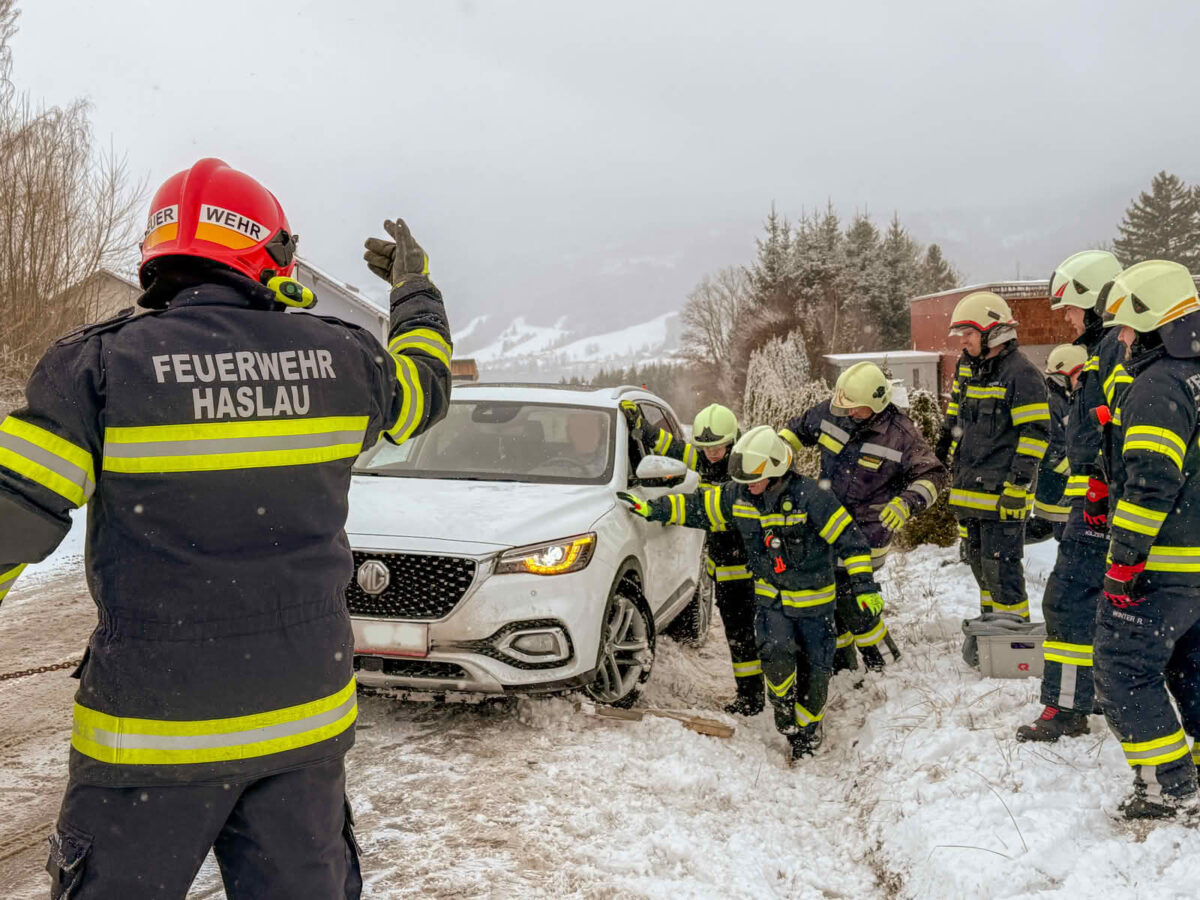 Glimpflicher Ausgang nach Alarmierung „Personenrettung“