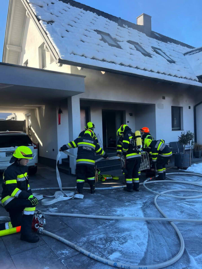 Zimmerbrand in Schirning