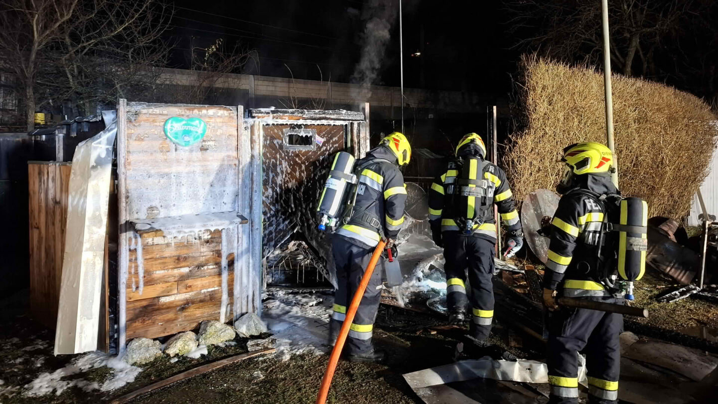 Gartenhüttenbrand