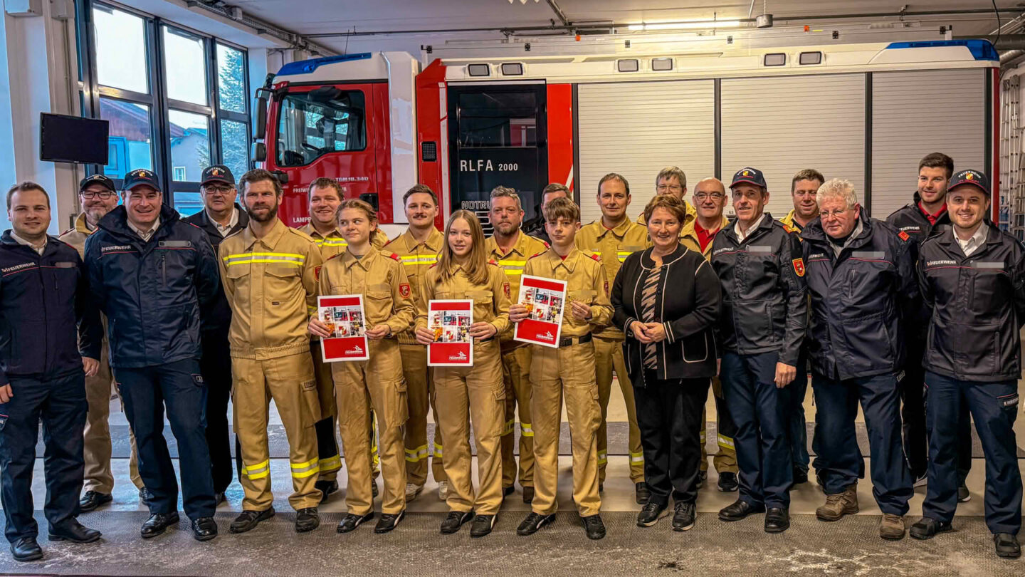 Feuerwehrjugendleistungsabzeichen in Gold (FJLAG) bei der FJ Lamprechtshausen