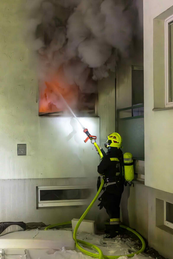 Großeinsatz im Stadtgebiet