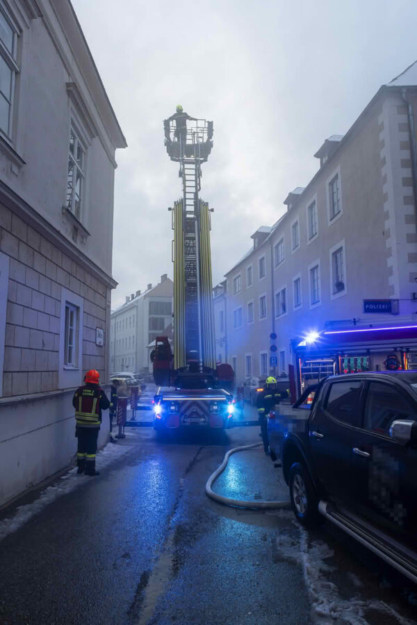 Brand in einem Kremser Kaffeehaus