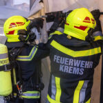 FF Krems: Brand in einem Kremser Kaffeehaus
