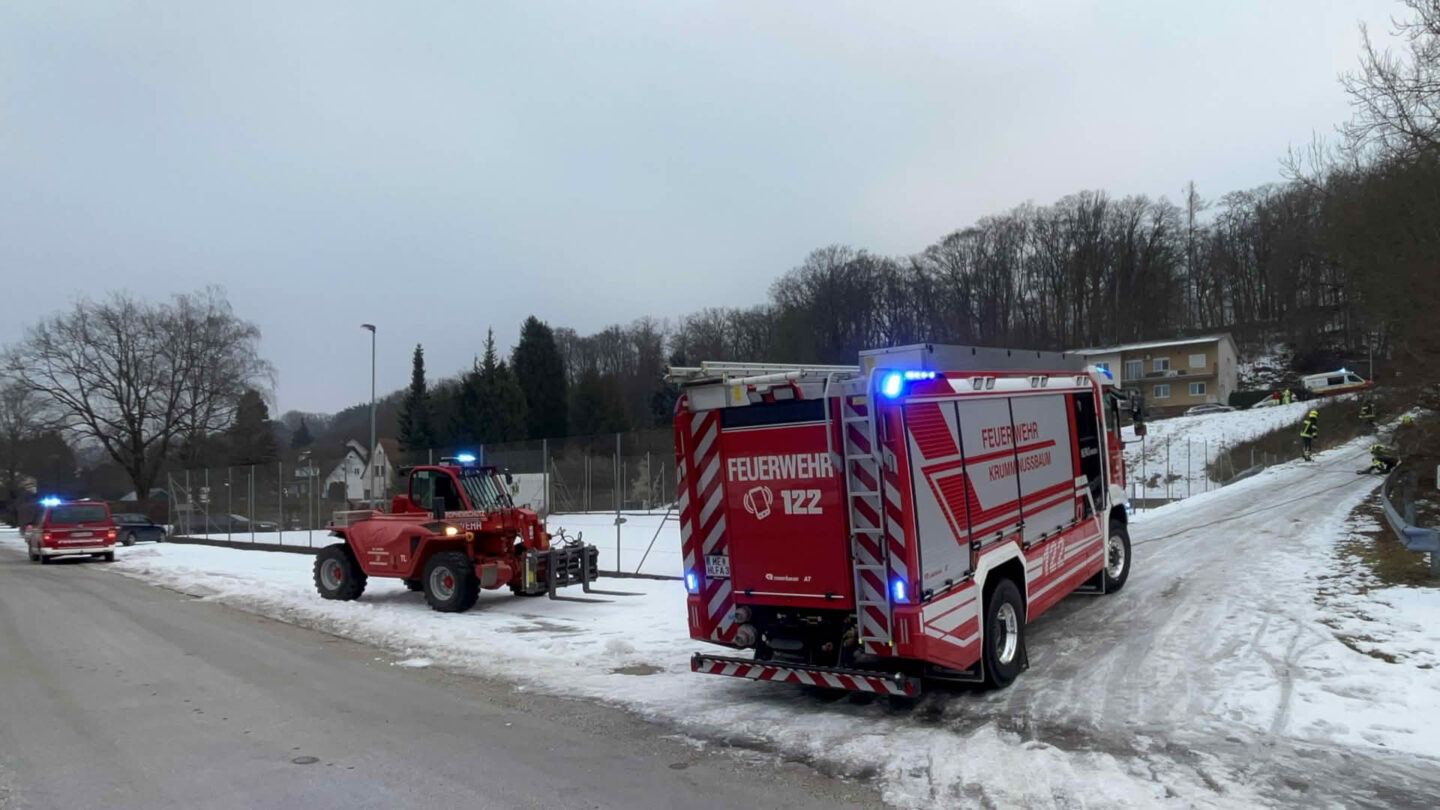 Schwierige Fahrzeugbergung