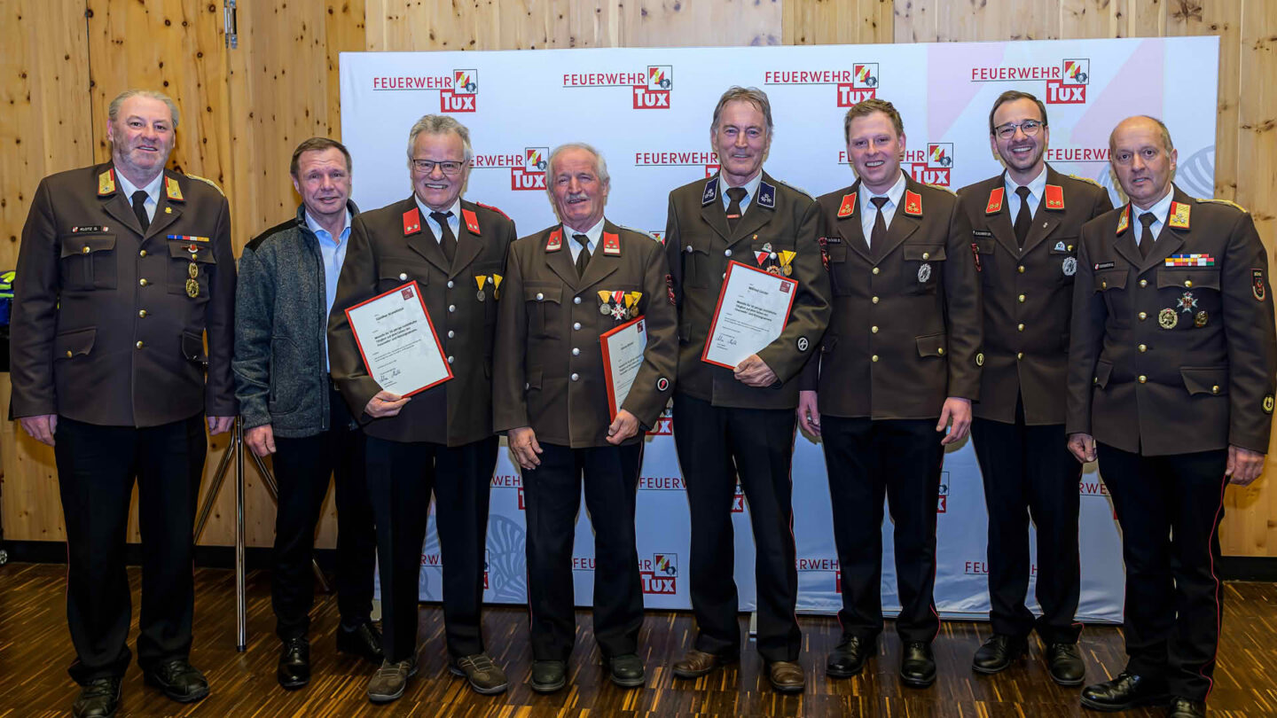 Feuerwehr Tux zieht eindrucksvolle Bilanz