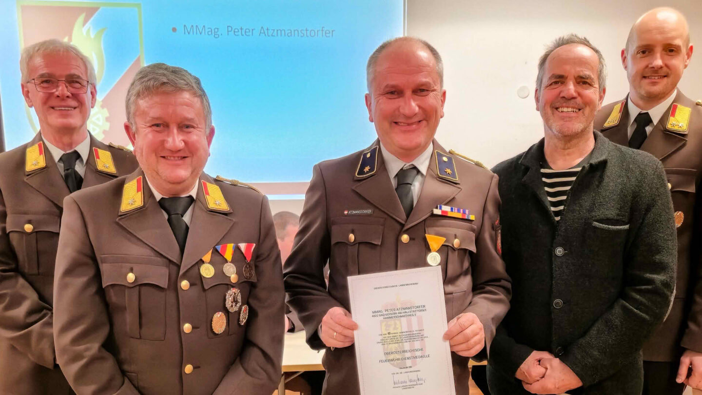 FF Bad Goisern resĂŒmierte ein arbeitsreiches Jahr
