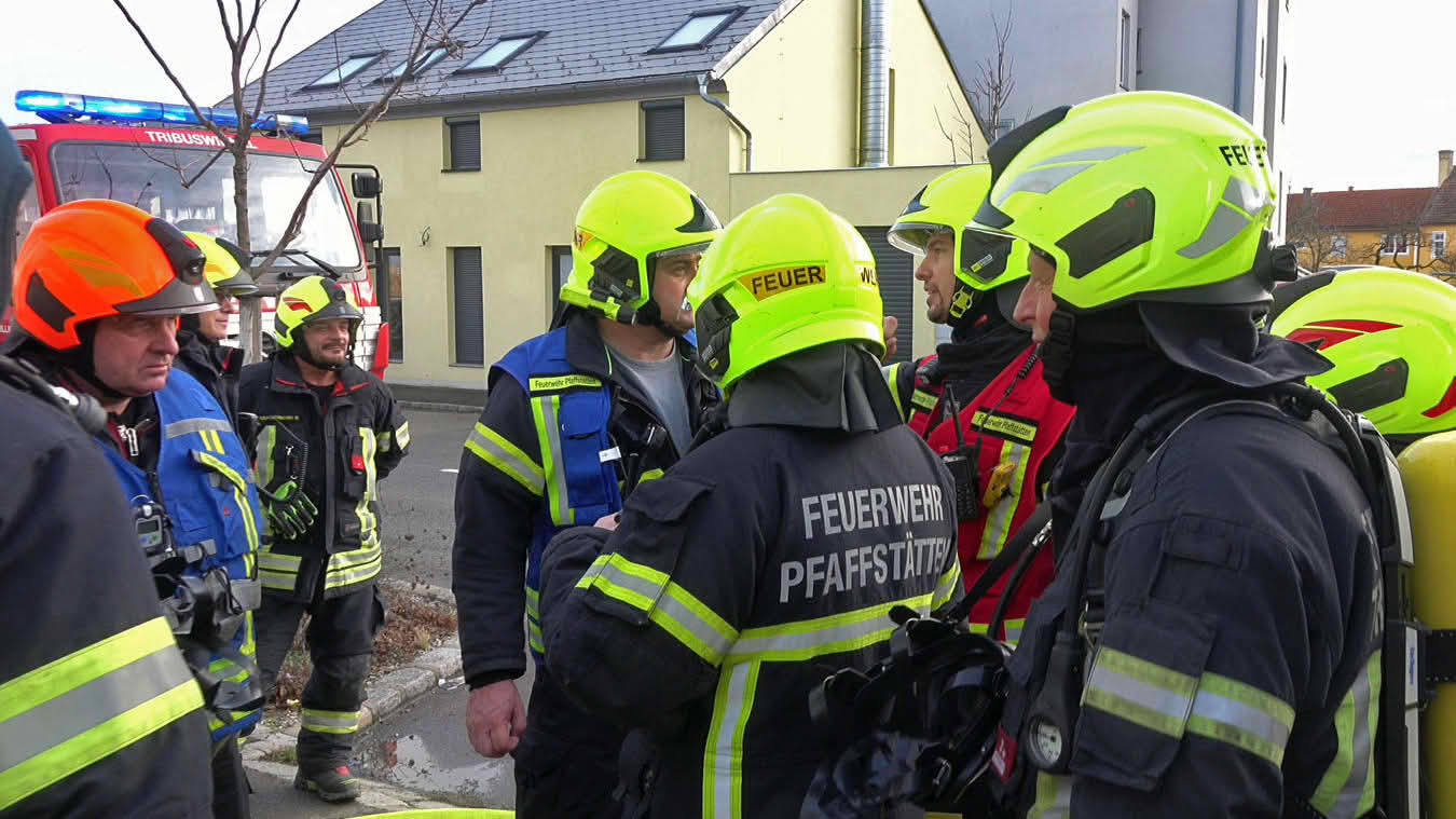 Brand im Dachbereich
