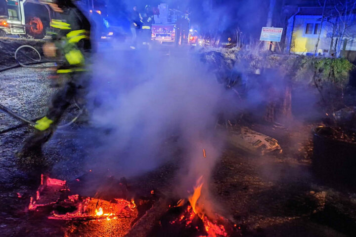 FF Bad Goisern: Zivilcourage bei Brand verhindert Schlimmeres