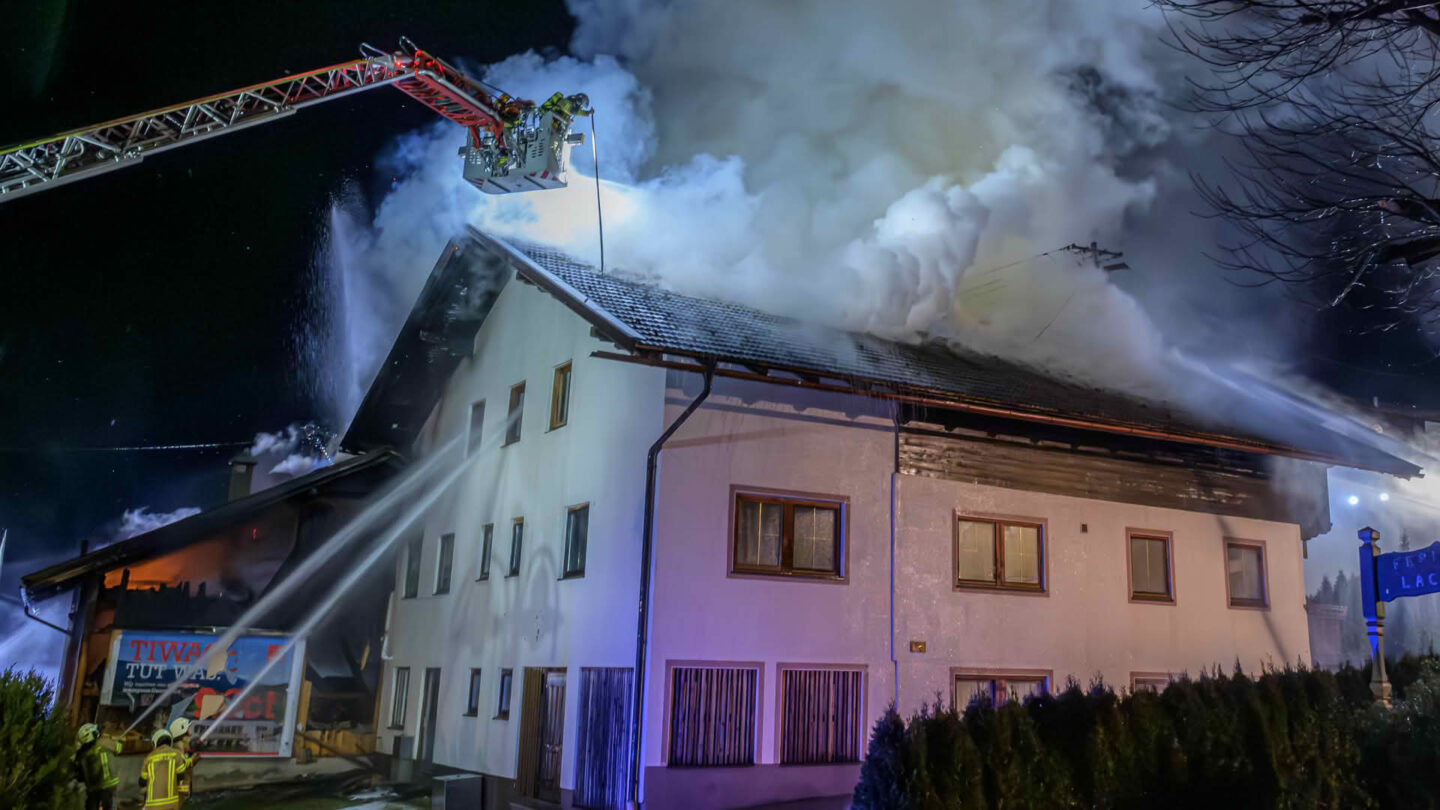 Großeinsatz im Zillertal