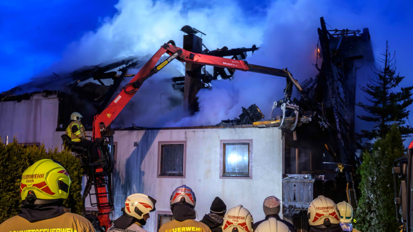 Großeinsatz im Zillertal