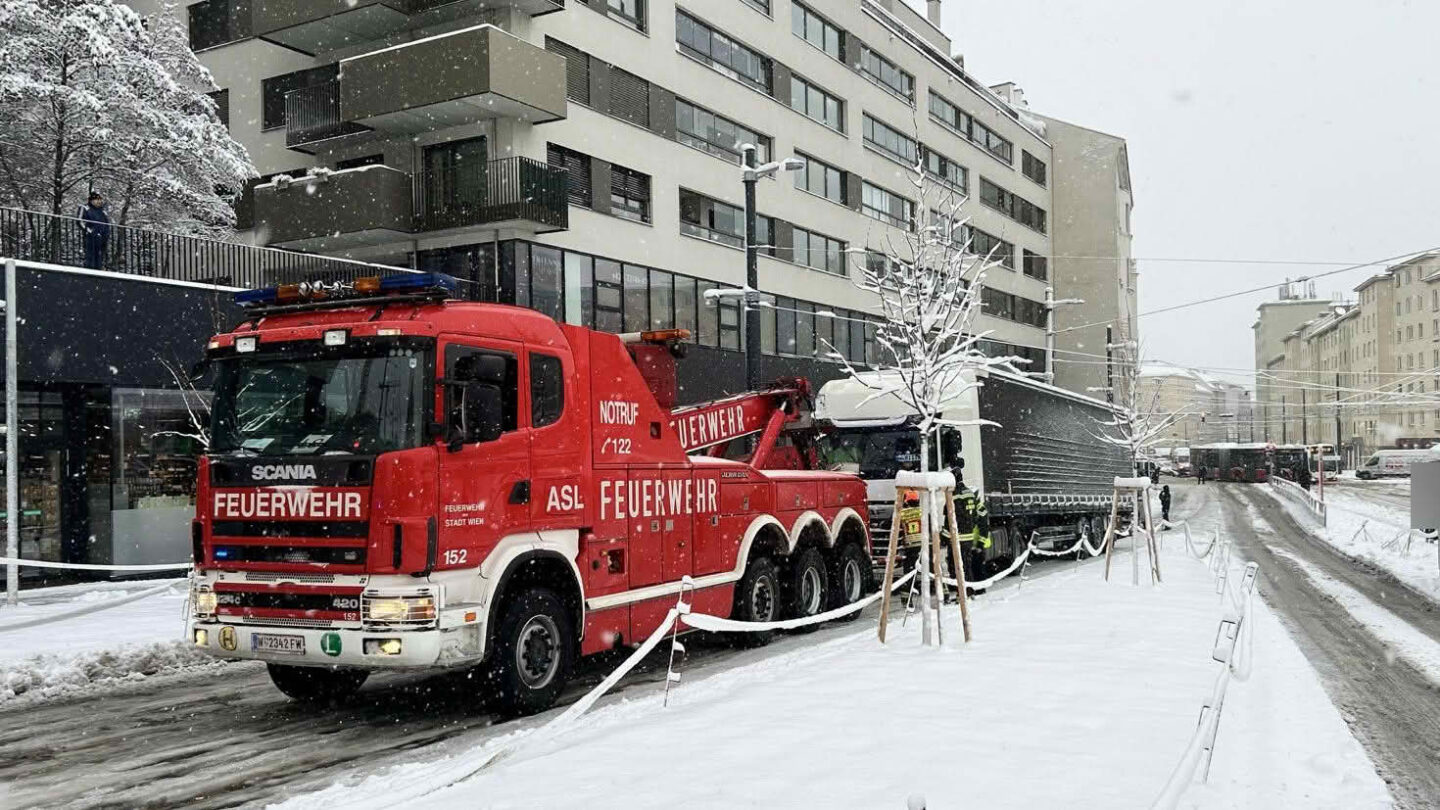 Einsätze aufgrund des Schneefalls