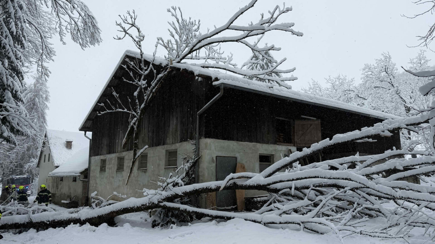 Zahlreiche Einsätze durch massive Schneefälle