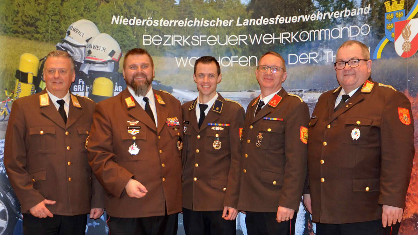 Feuerwehrwahlen bringen Veränderungen im Bezirk