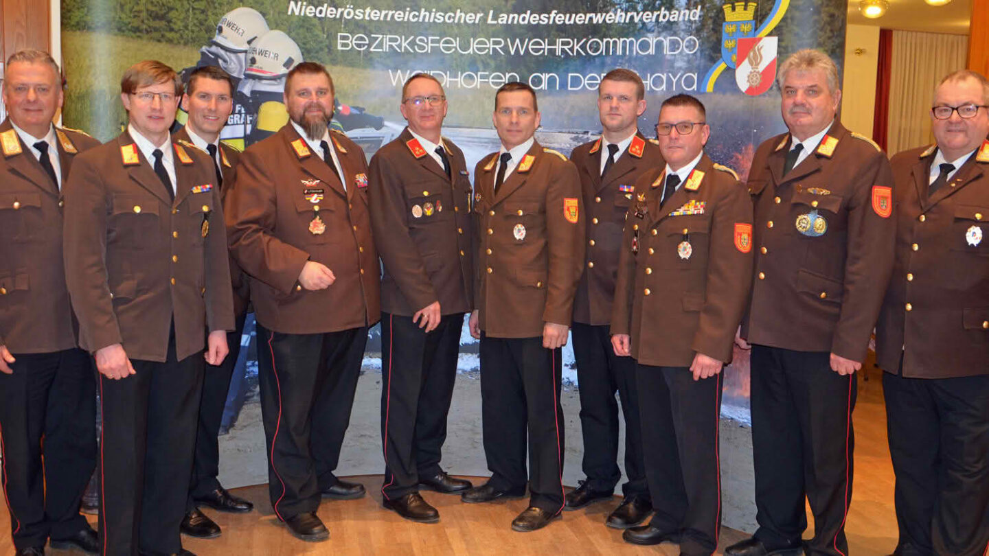 Feuerwehrwahlen bringen Veränderungen im Bezirk