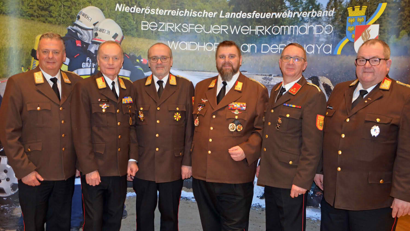 Feuerwehrwahlen bringen Veränderungen im Bezirk