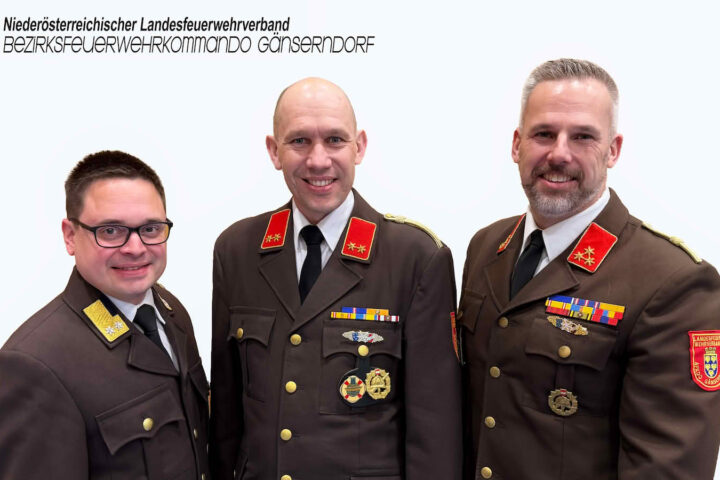 BFKDO Gänserndorf: Wahl neues Bezirksfeuerwehrkommando