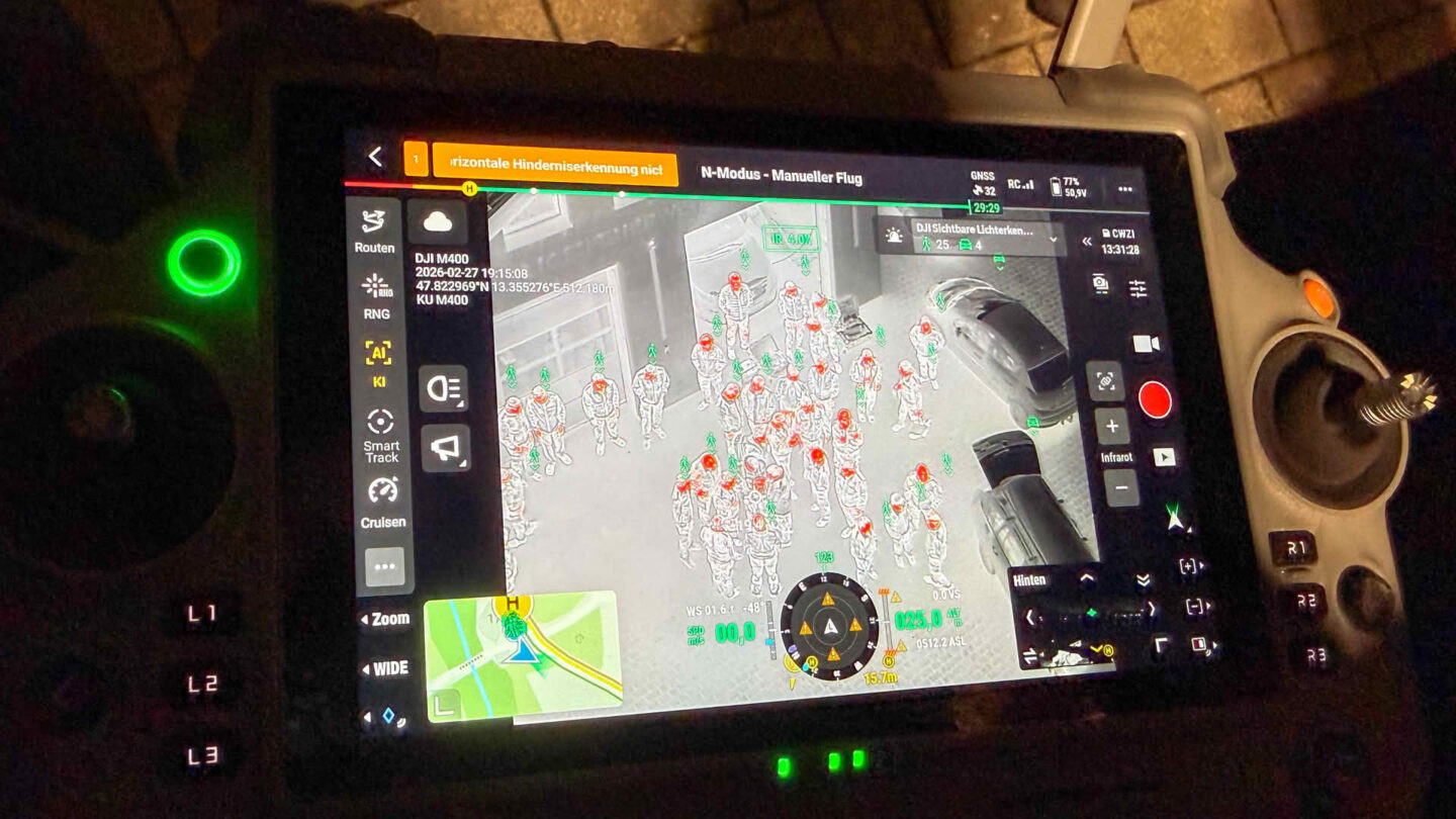 Länderübergreifender Erfahrungsaustausch von 16 Drohnengruppen