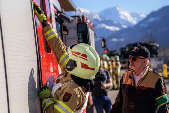BFV Schwaz: Technische Leistungsprüfung der Feuerwehr Uderns
