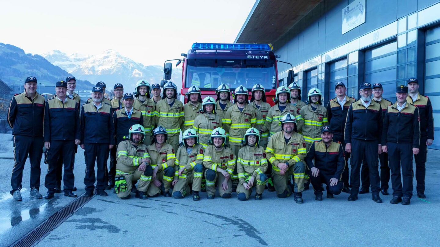 Technische Leistungsprüfung Form B Bronze der Feuerwehr Uderns