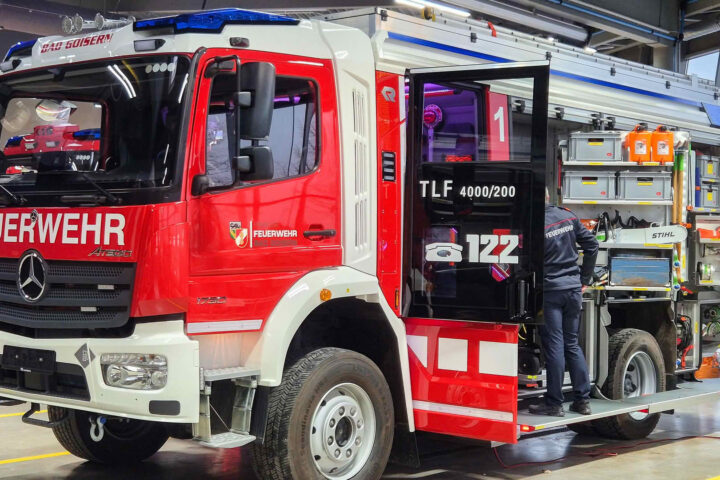 FF Bad Goisern: Neues Tanklöschfahrzeug