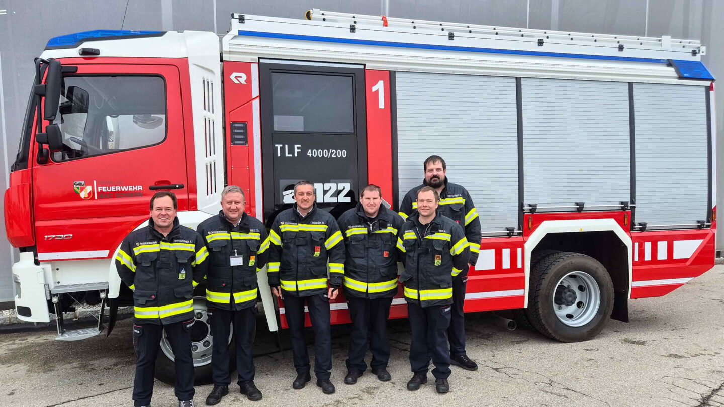 Neues Tanklöschfahrzeug