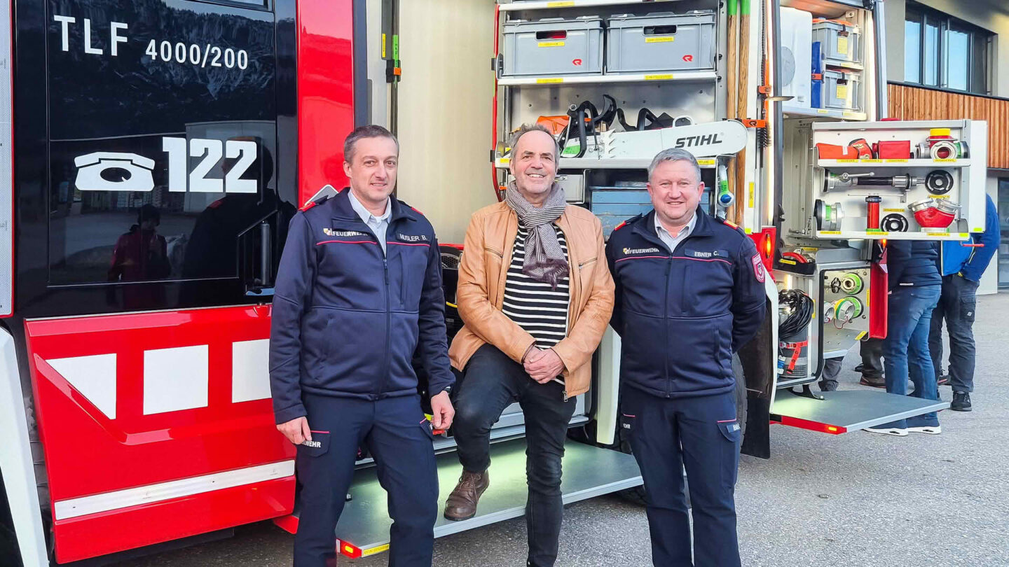 Neues Tanklöschfahrzeug