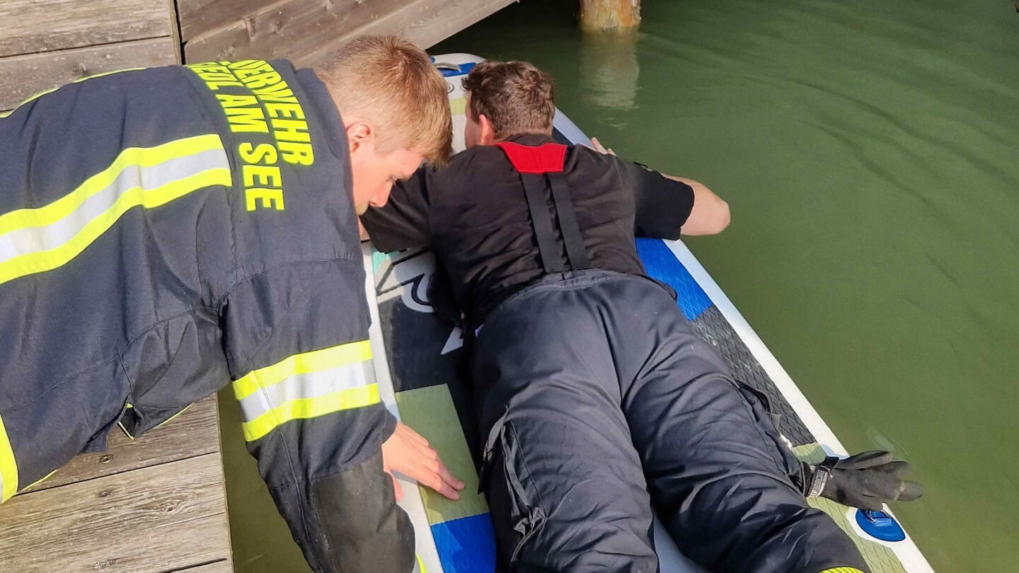 Nicht alltägliche Katzenrettung