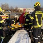 FF Ebenfurth: Personenrettung nach Verkehrsunfall