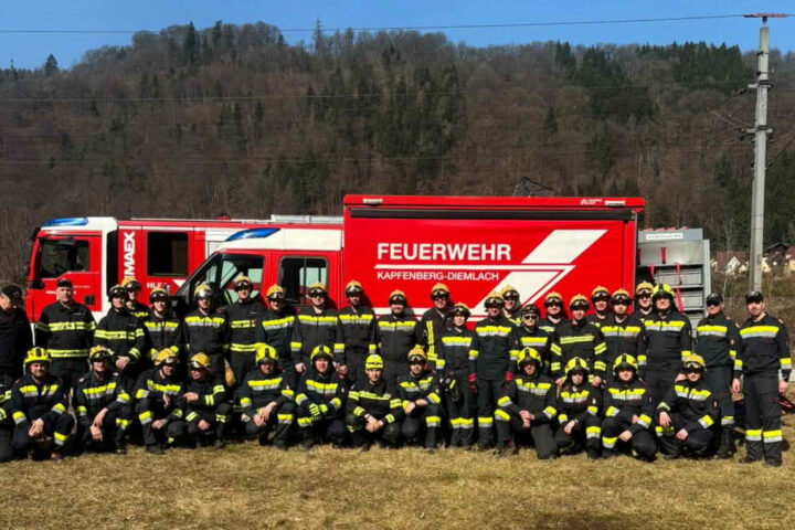 FF Kapfenberg-Diemlach: Waldbrand Basisausbildung