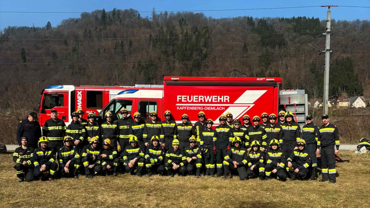 FF Kapfenberg-Diemlach: Waldbrand Basisausbildung