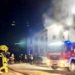 FF Hoheneich: Wohnhausbrand in Mehrparteienhaus