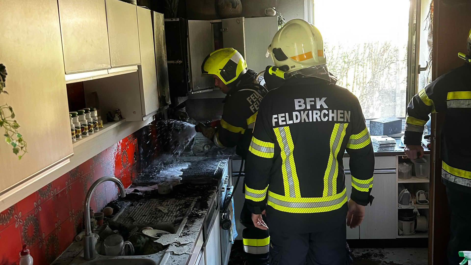 FF Steindorf: Küchenbrand