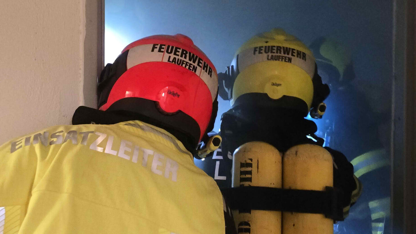 Brandeinsatz während Jahreshauptversammlung